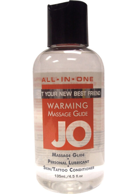 Jo All-In-One Silicone Warming Sensual Massage Glide 4oz