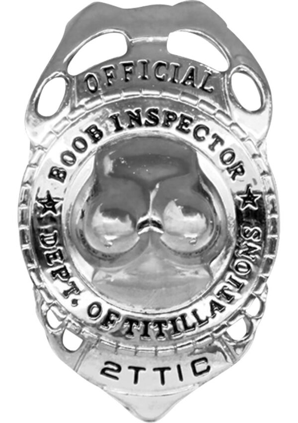 Offical Boob Inspector Badge