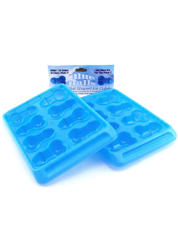 Blue Balls Penis Ice Tray 2 Per Pack