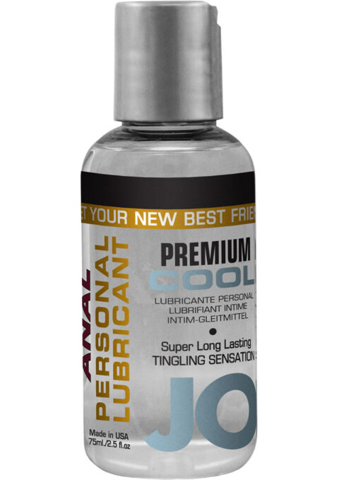 Jo Premium Anal Cool Silicone Lubricant 2 Ounce