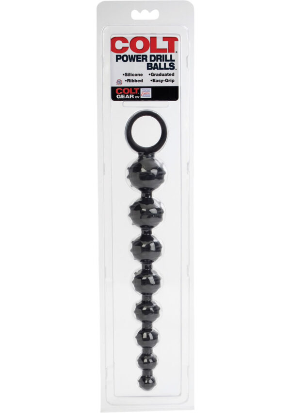 COLT POWER DRILL SILICONE BALLS - BEADS BLACK