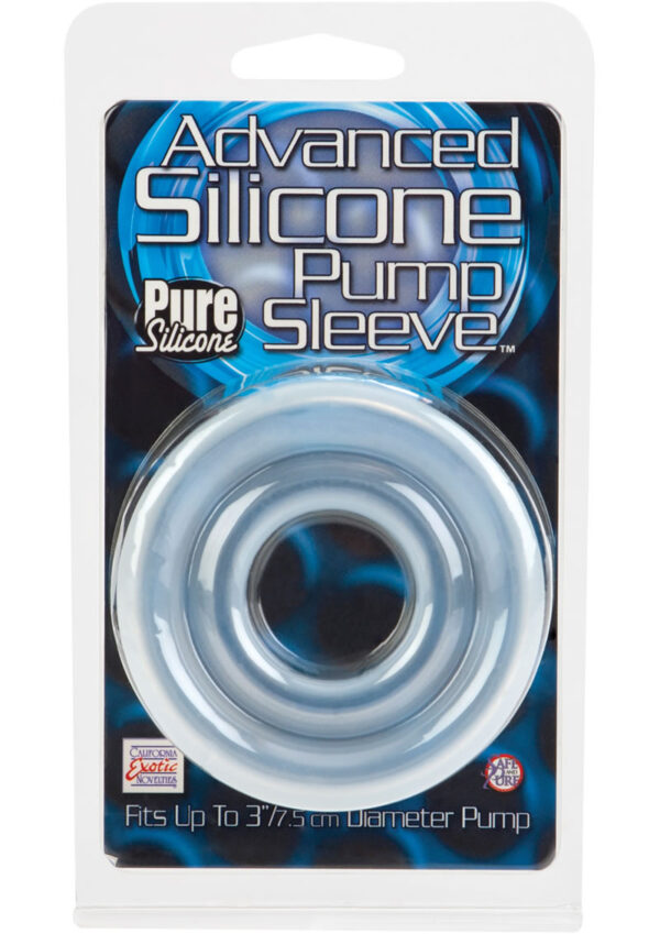 Advanced Silicone Pump Sleeve Clear