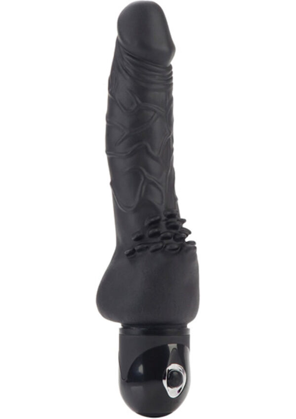 Power Stud Cliterrific Vibrator Waterproof Black 6.75 Inch