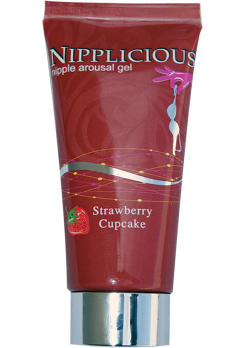 Nipplicious Nipple Arousal Gel Strawberry Cupcake 1 Ounce