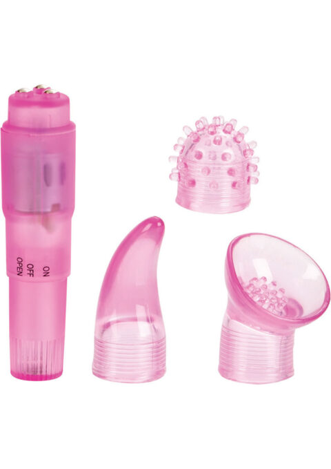 First Time Travel Teaser Massager Kit Waterproof Pink
