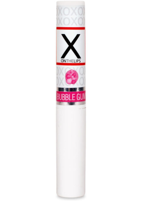 X On The Lips Buzzing Lip Balm With Pheromones Bubble Gum .75 Ounce