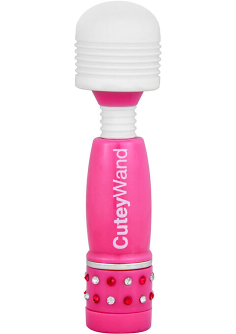 Play With Me Cutey Wand Vibrating Silicone Head - Pink