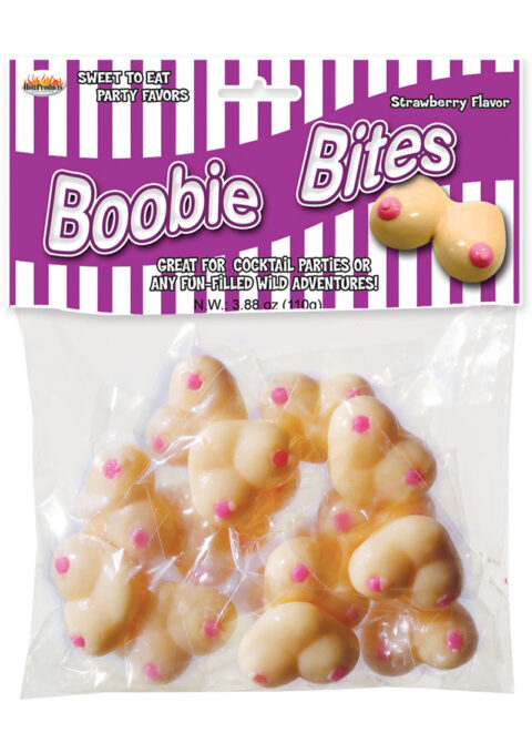 Boobie Bites Candy Strawberry