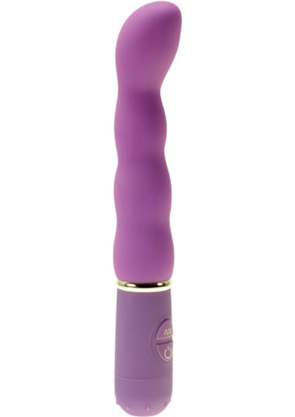 Minx Bliss G Spot Silicone Vibrator Waterproof Purple 5.5 Inch