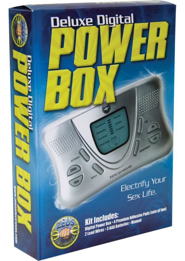 Zeus Deluxe Estim Digital Power Box