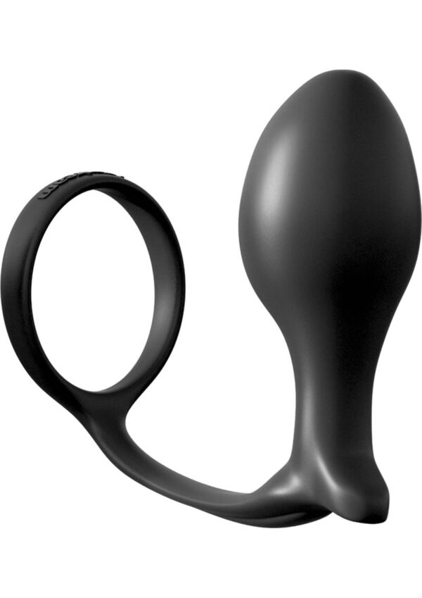 Anal Fantasy Collection Ass-Gasm Cockring Beginners Silicone Plug Slim 4 Inch