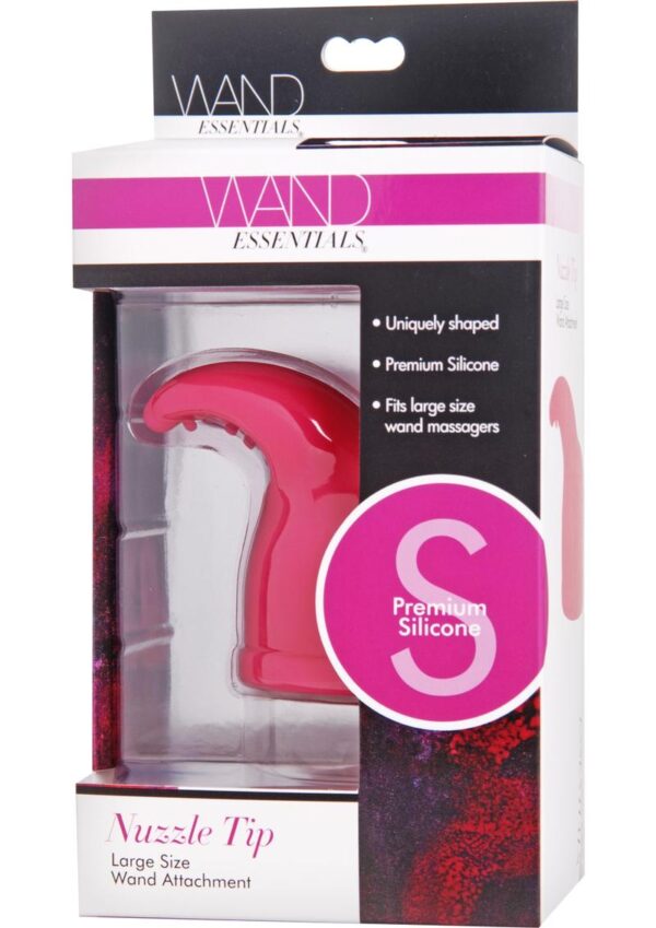 Wand Essentials Nuzzle Tip Wand Attachment Pink Large