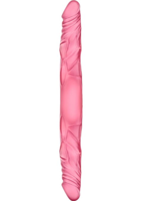 B Yours Double Dildo Jelly Pink 14 Inches