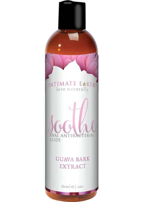 Intimate Earth Soothe Anal Antibacterial Glide Guava Bark 2 Ounce