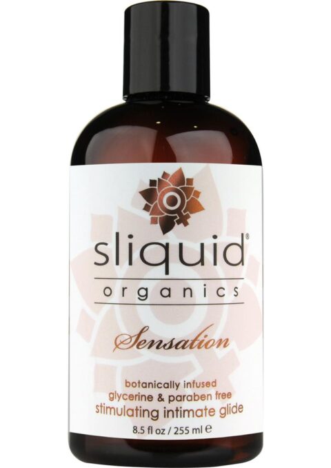 Sliquid Organics Sensation Botanically Infused Stimulating Intimate Glide 8.5 Ounce