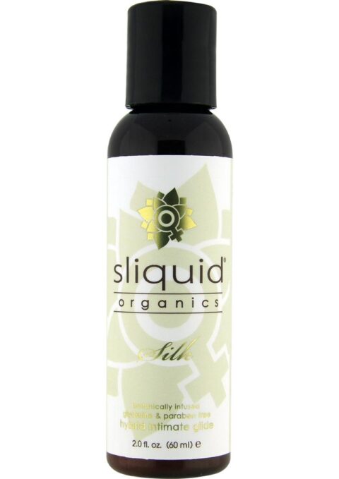 Sliquid Organics Silk Botanically Infused Hybrid Intimate Glide 2 Ounce