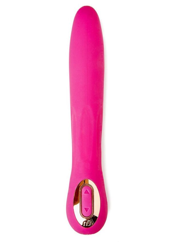 Bentlii 15-function Dual Motor USB Rechargeable Silicone Vibrator Waterproof Magenta