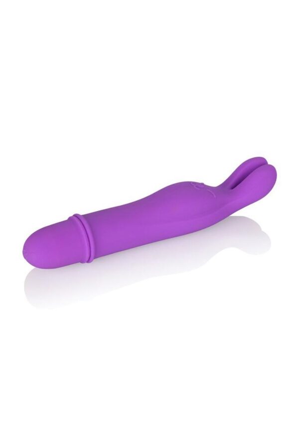 Shane`s World Bedtime Bunny Silicone Vibrator Waterproof Purple 4.25 Inch