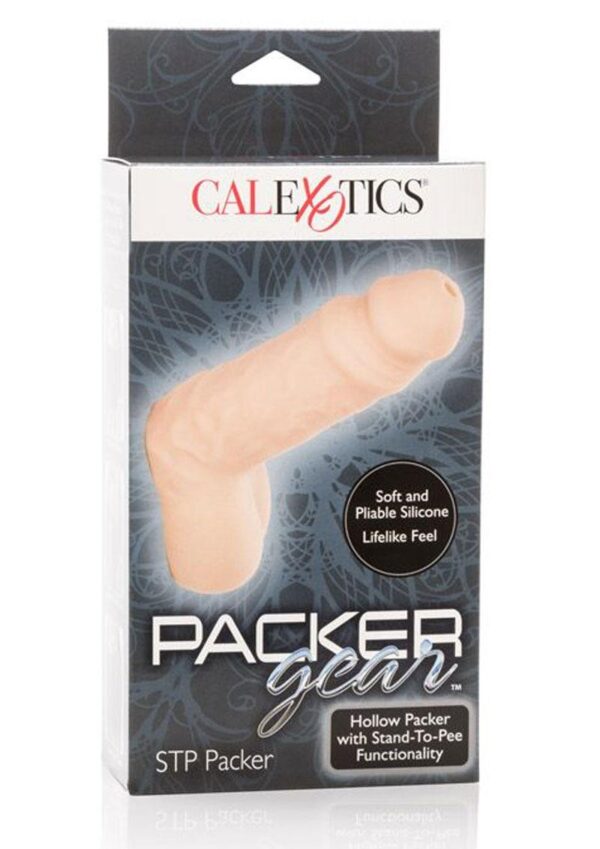 Calexotics Packer Gear Silicone Hollow STP Extension Ivory