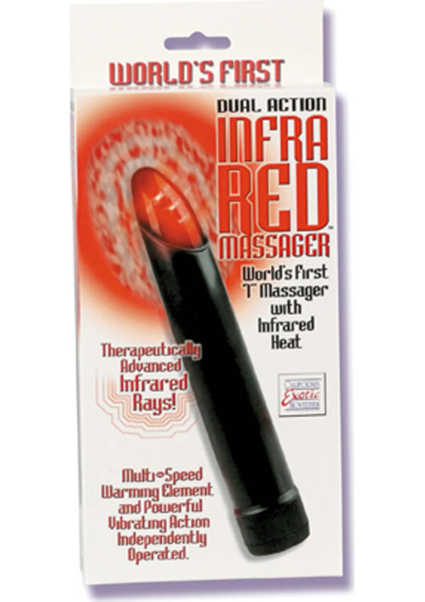 Dual Action Infared Massager Black