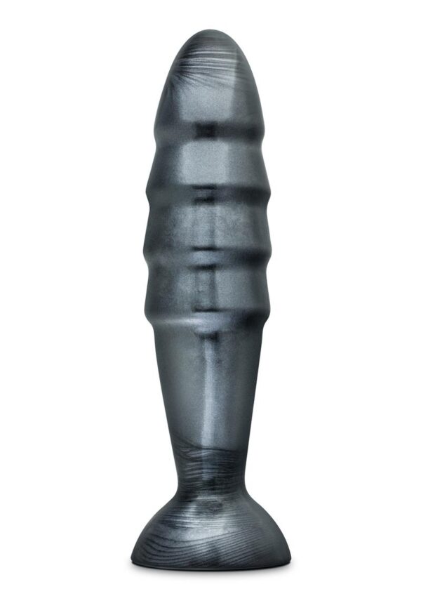 Jet Destructor Anal Plug Carbon Metallic Black 10.75 Inches