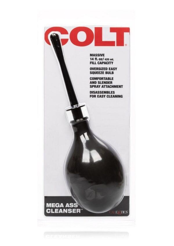 Colt Mega Ass Cleanser Anal Douche Black