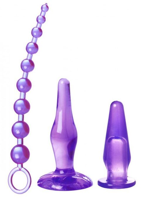 Amethyst Adventure Anal Toy Kit Purple