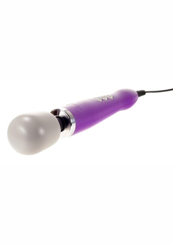 DOXY Plug-In Vibrating Wand Body Massager Purple