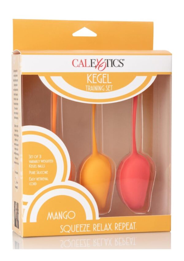 Kegel Training Set Mango Silicone