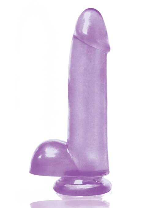 The 9`s - Diclets Jelly Dildo 7in - Purple