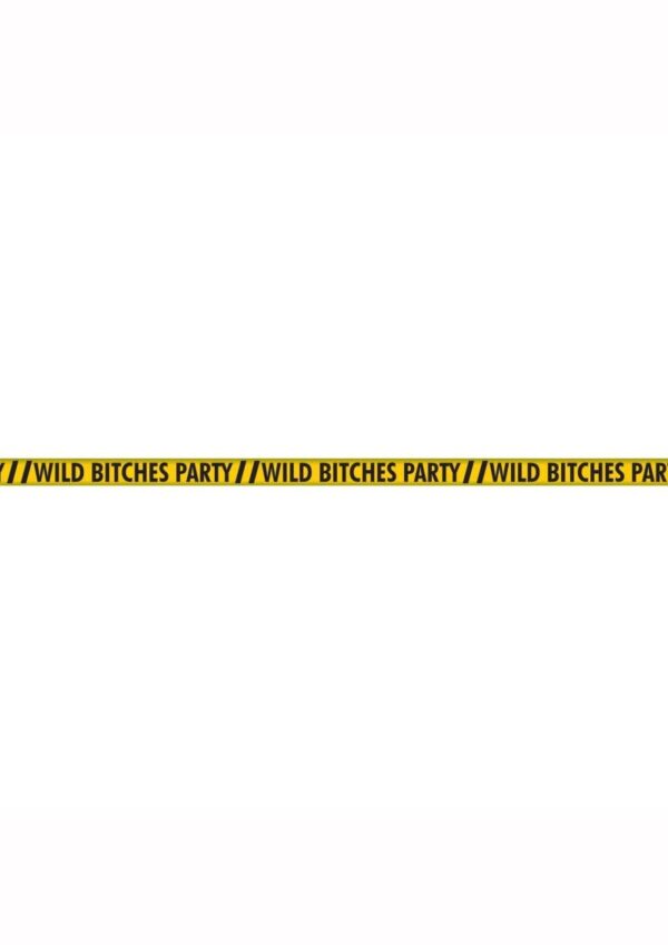 Wild Bitches Party Tape - Yellow/Black