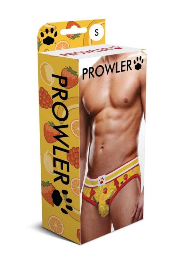 Prowler Fruits Open Brief - Large - Yellow