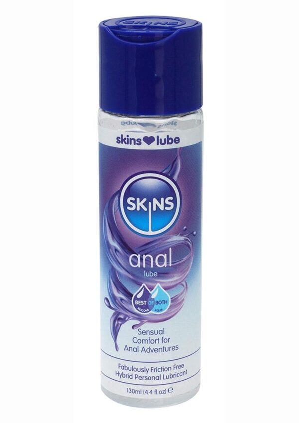 Skins Anal Silicone Lubricant 4.4oz (130ml)