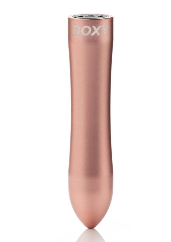 Doxy Bullet Rechargeable Aluminum Vibe - Pink Gold