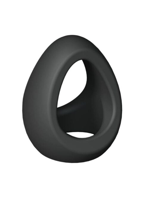 Flux Ring Silicone Cock Ring - Black Onyx