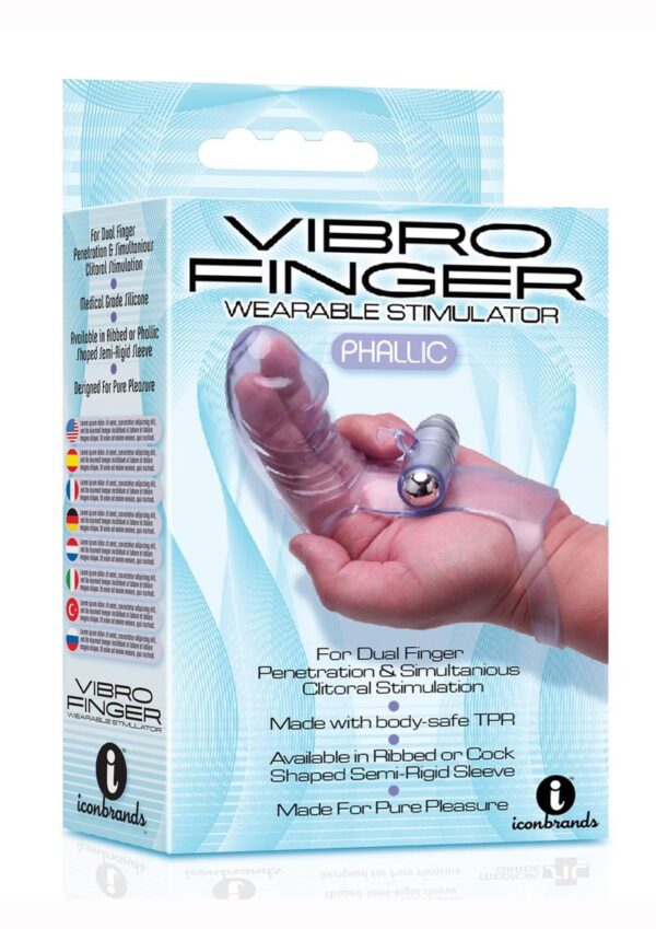 The 9`s - VibroFinger Massager - Purple