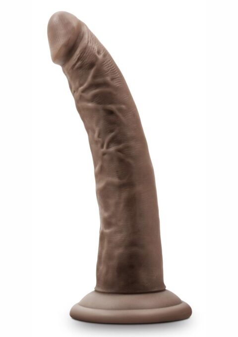 Dr. Skin Dildo with Suction Cup 7in - Chocolate