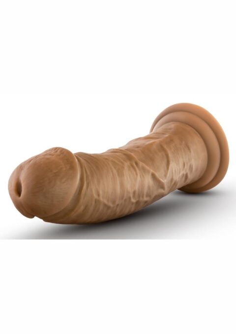 Dr. Skin Dildo with Suction Cup 8in - Caramel