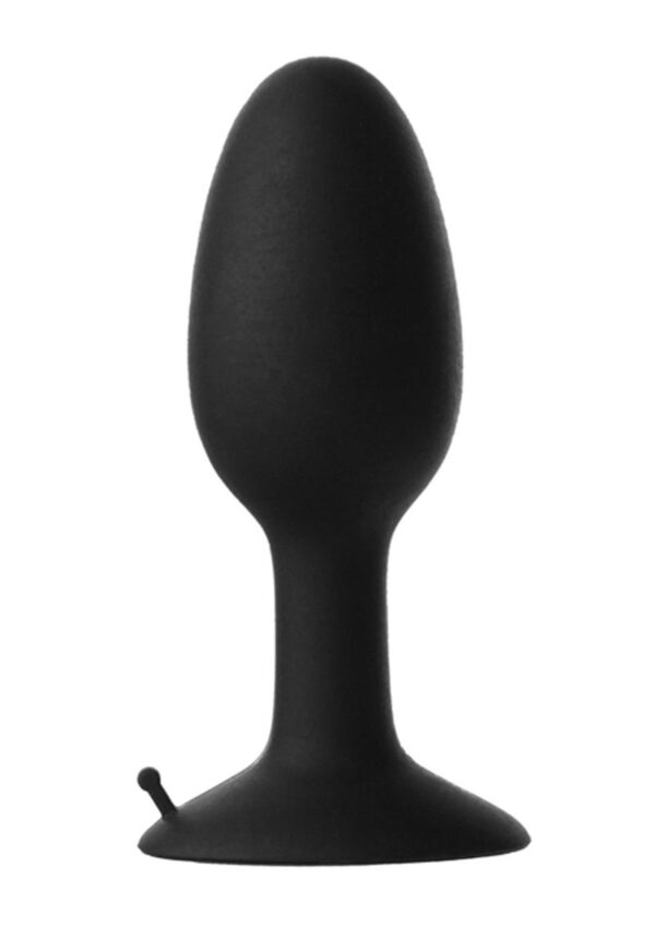 Prowler Weighted Butt Plug - Small - Black