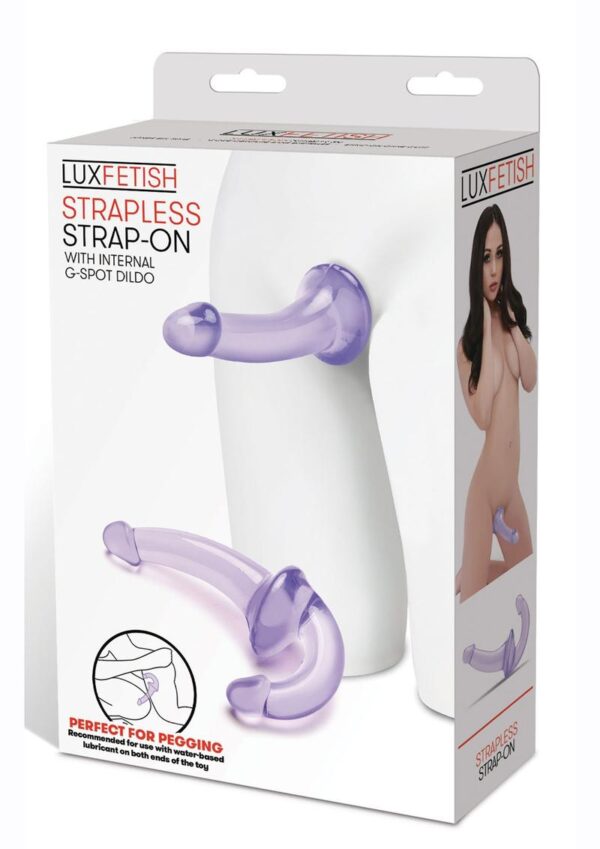 Lux Fetish Strapless Strap-on - Purple