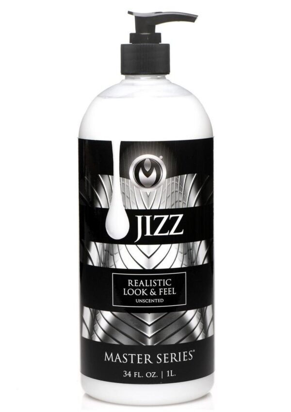 Master Series Jizz Unscented Water Based Lube 34oz