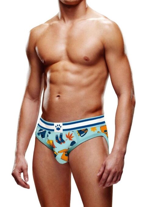 Prowler Fall/Winter 2022 Autumn Scene Brief - XXLarge - Blue/Orange