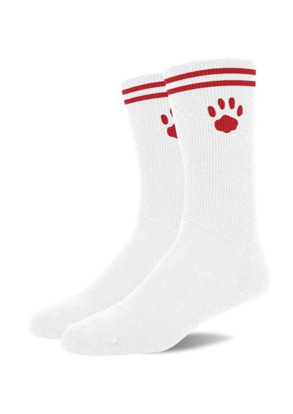 Prowler Red Crew Socks White/Red