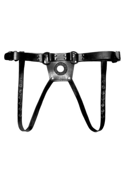 Prowler Leather Dong Harness - Large - Black