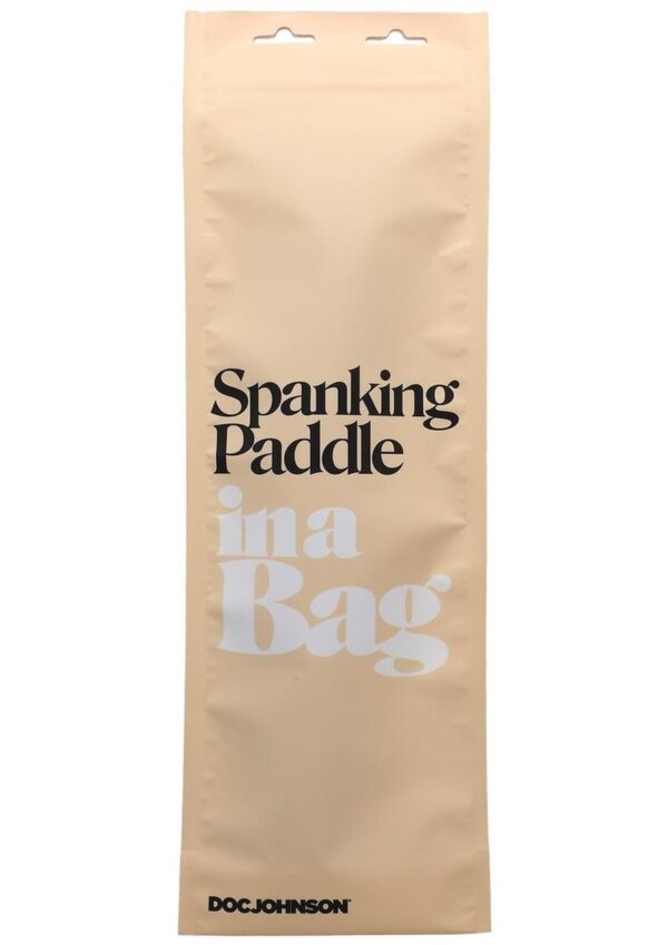 In a Bag Spanking Paddle - Black
