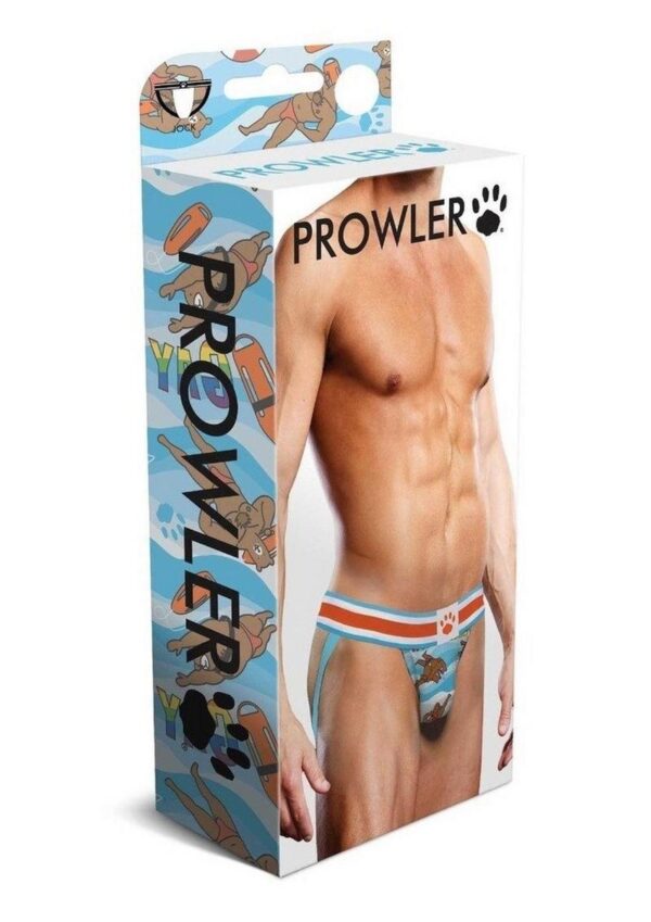 Prowler Spring/Summer 2023 Gaywatch Bears Jock - Medium - Blue/Orange