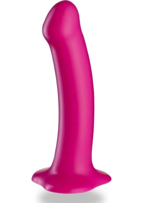 Magnum Silicone Dildo with Suction Cup Base - Blackberry