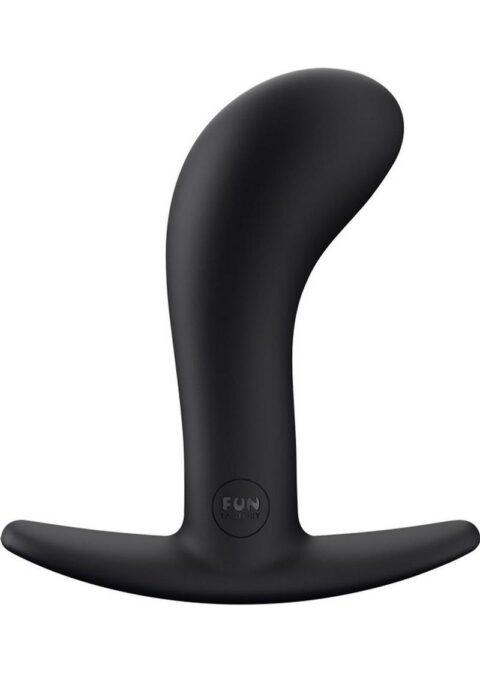 Bootie L Silicone Anal Plug - Large - Black