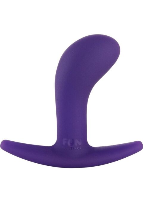 Bootie S Silicone Anal Plug - Small - Violet