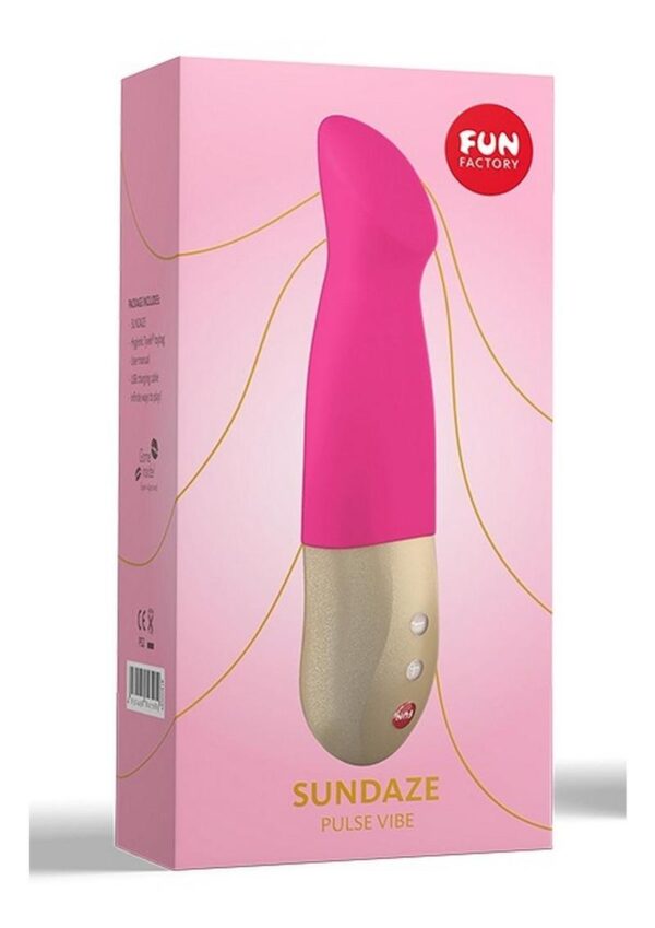 Sundaze Silicone Pulse Vibe - Fuschia Pink